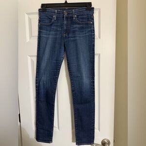AG Jeans The Farrah high rise skinny jeans-nondistressed-Size 28R-EUC